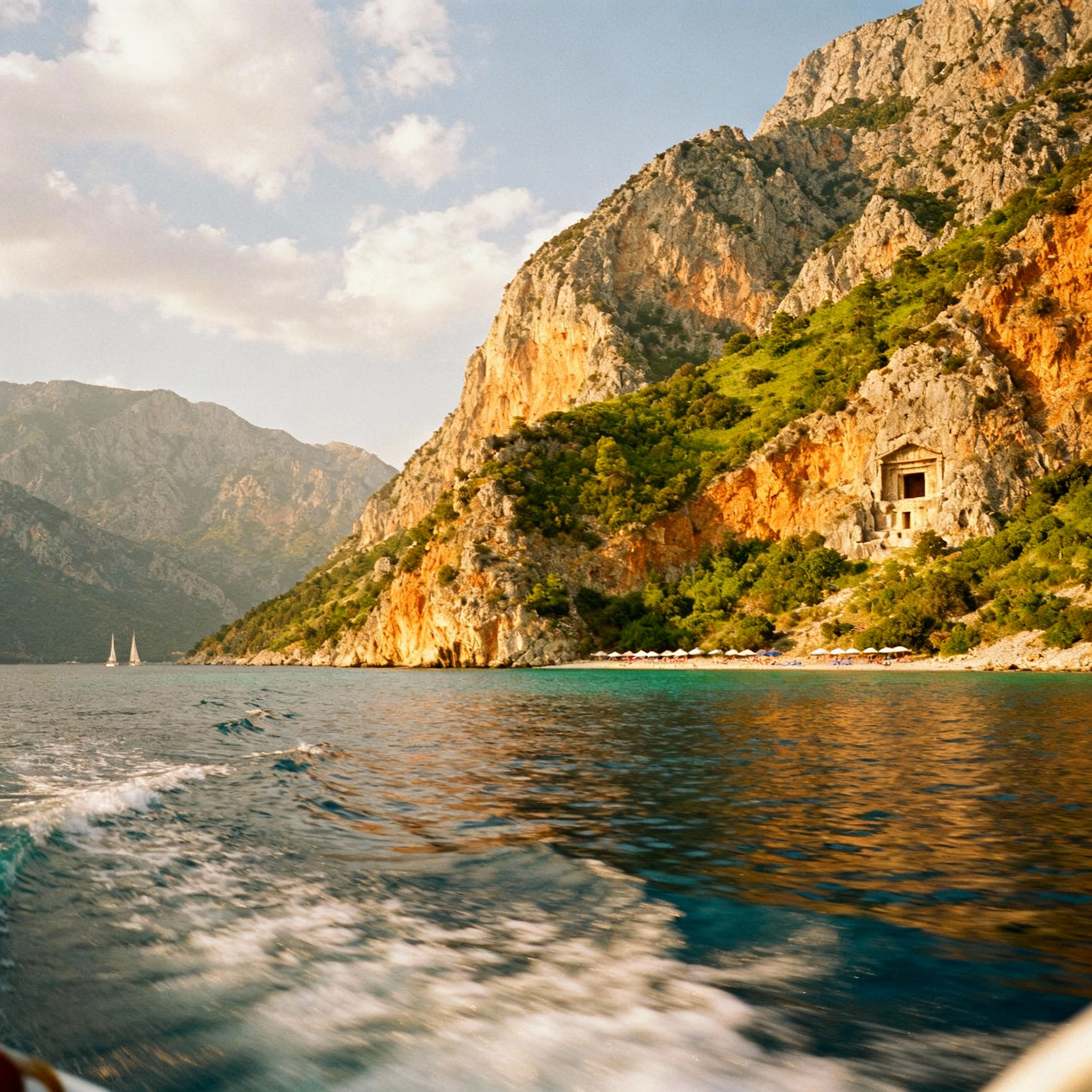 Горы и море